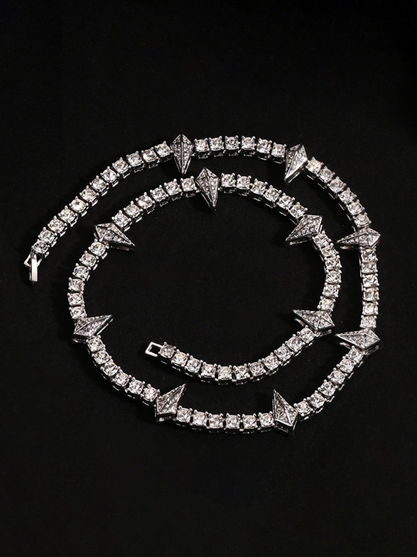 Hip Hop Collarbone Chain Necklace - 2221