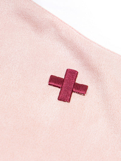 Cross and Wave Print T-Shirt