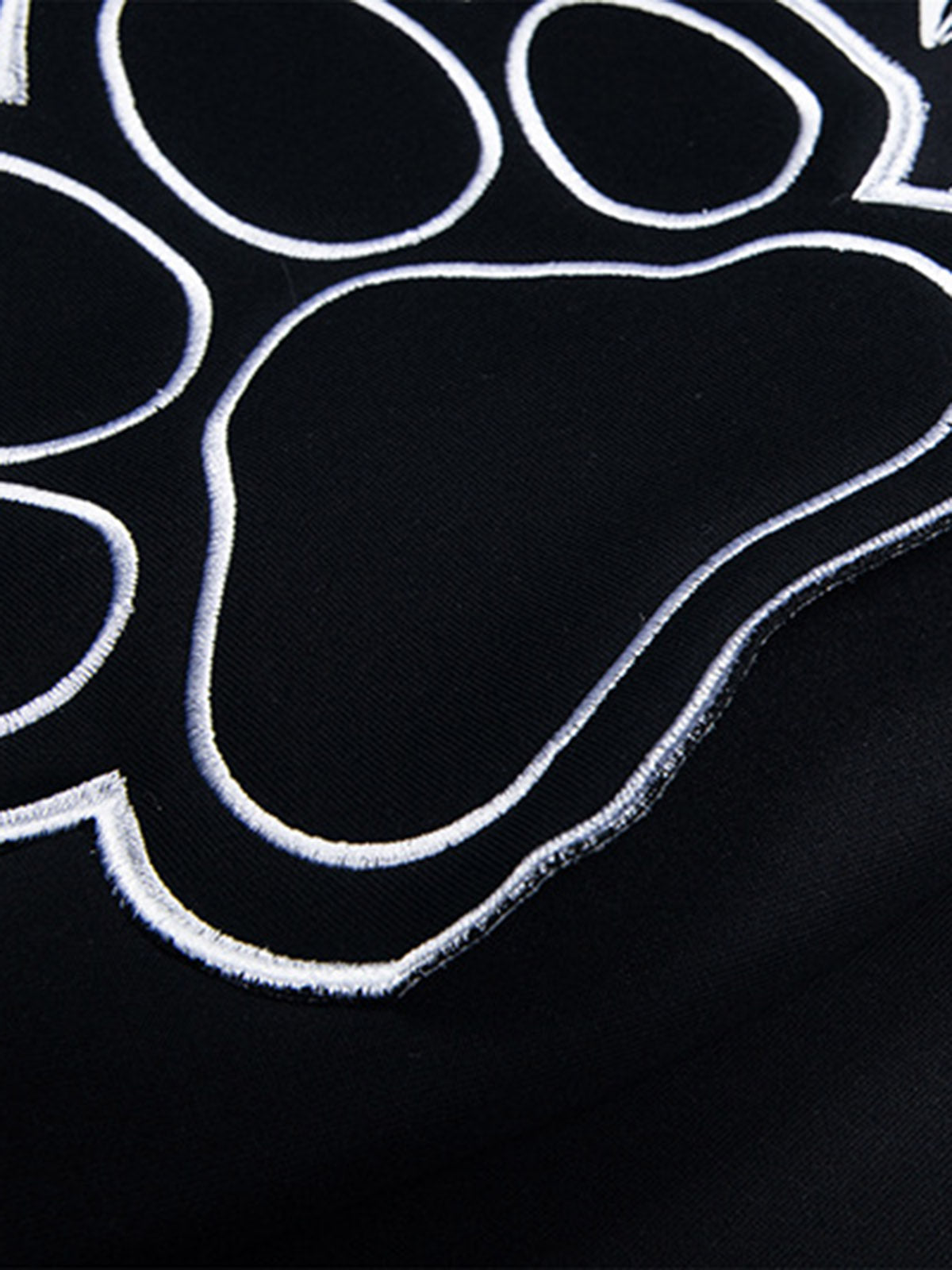 Retro Cat Collar Pocket Hoodie