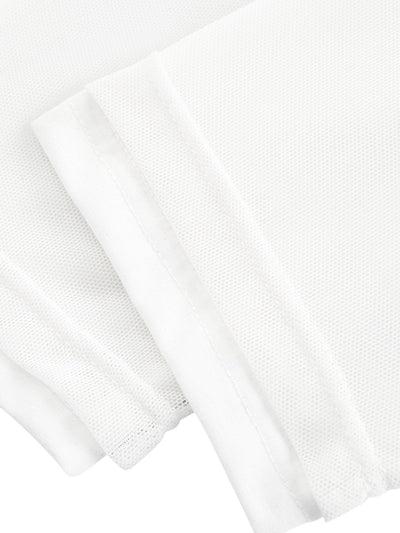 Faux Two-Piece Jersey Print Long Sleeve T-shirt - 2296
