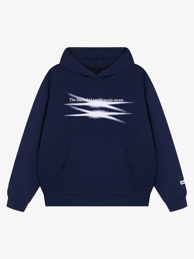 Retro High Street Phantom Print Hoodie