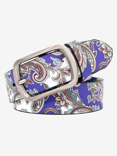 Retro Pattern High-end Street Hip-hop Belt