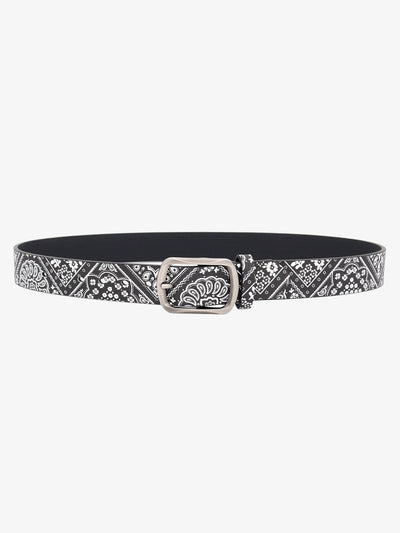 Retro Pattern High-end Street Hip-hop Belt