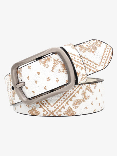 Retro Pattern High-end Street Hip-hop Belt