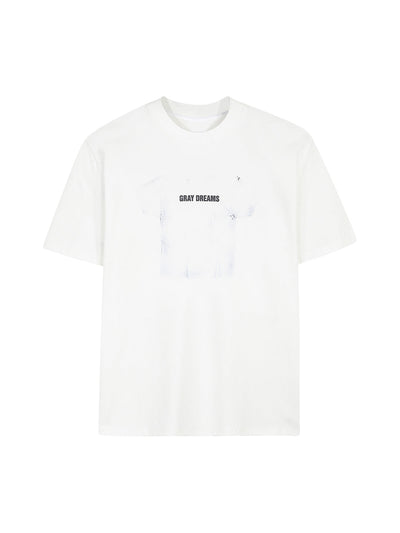 Street Retro Art Pattern Printed T-Shirt