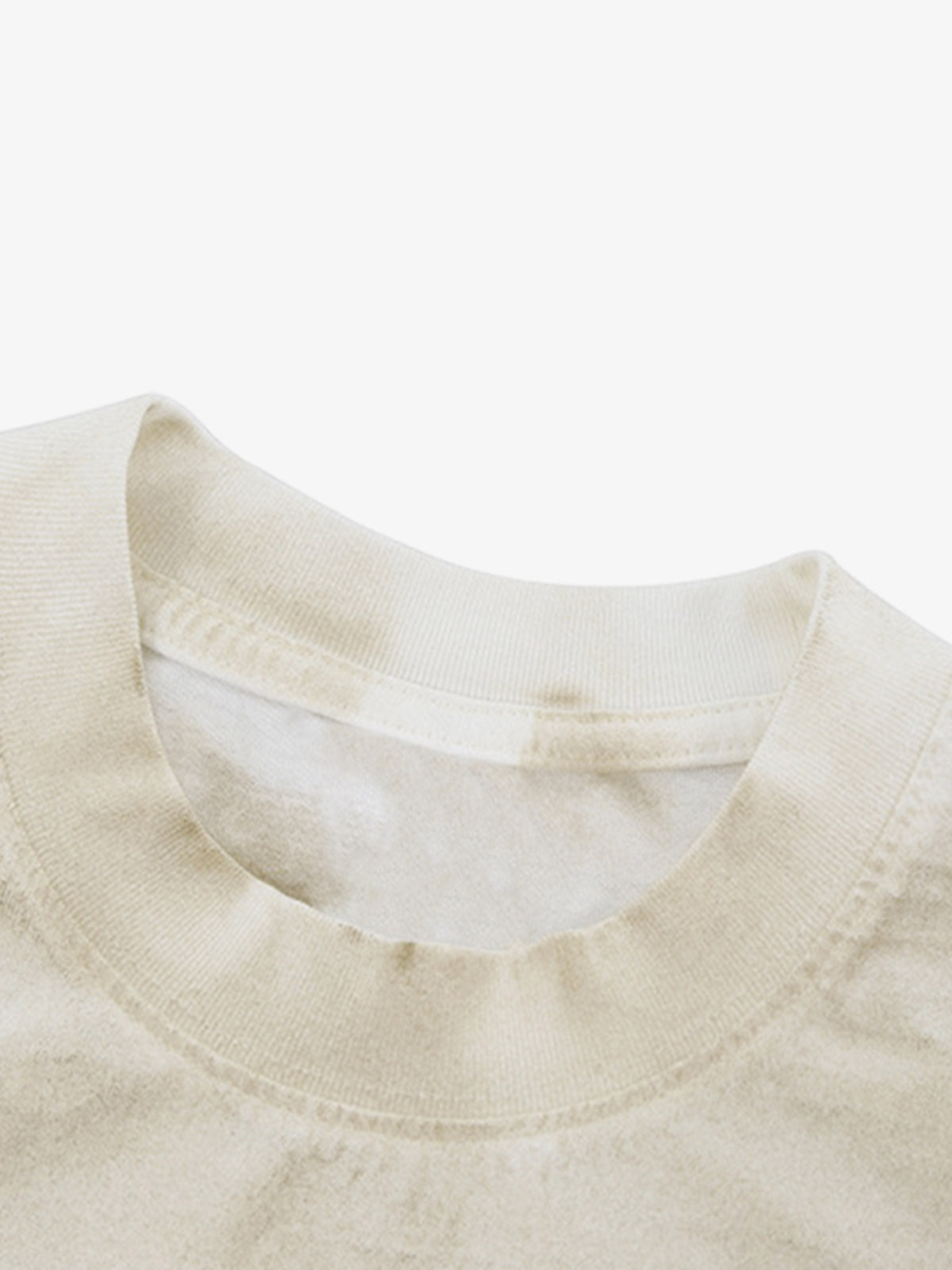 Small Collar Spray Dirty Retro Cleanfit T-shirt