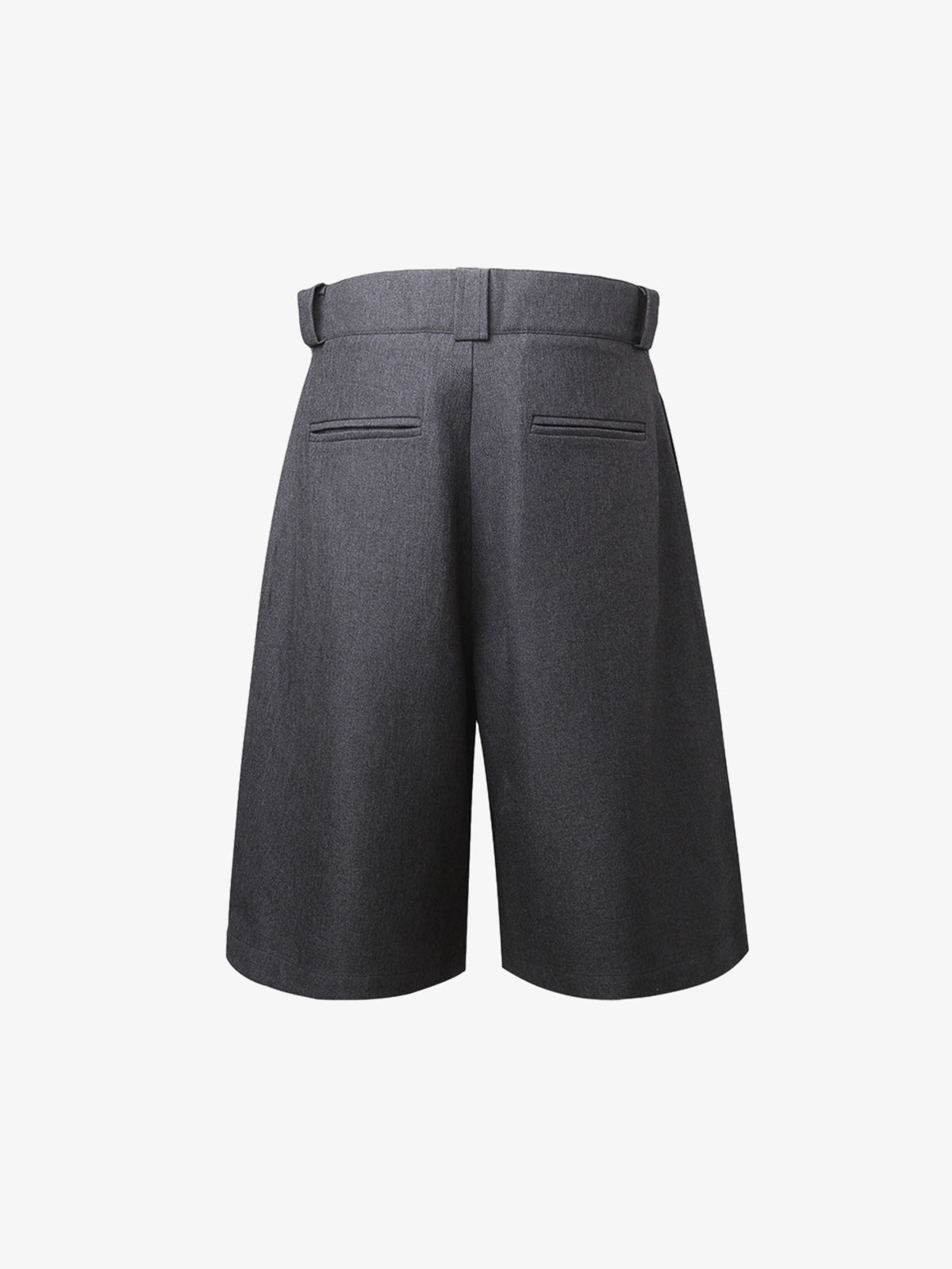 Cleanfit Pleated Wide-leg Tailored Shorts