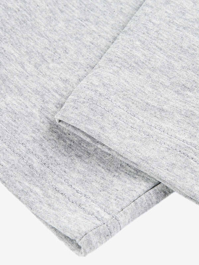 Pleated Asymmetric Hooded Sweatshirt
