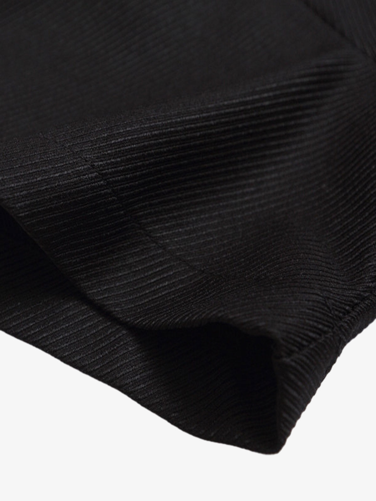 Fake Two-piece Stitching Lapel Pearl Button Shirt