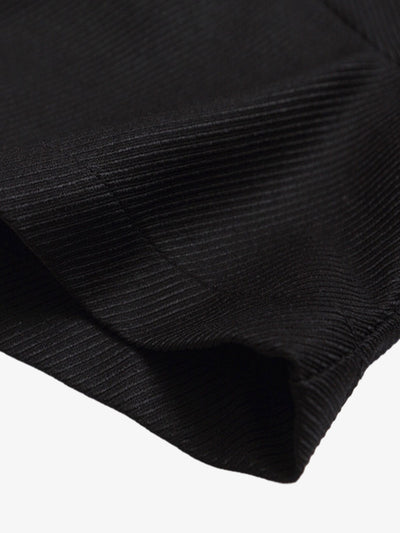 Fake Two-piece Stitching Lapel Pearl Button Shirt