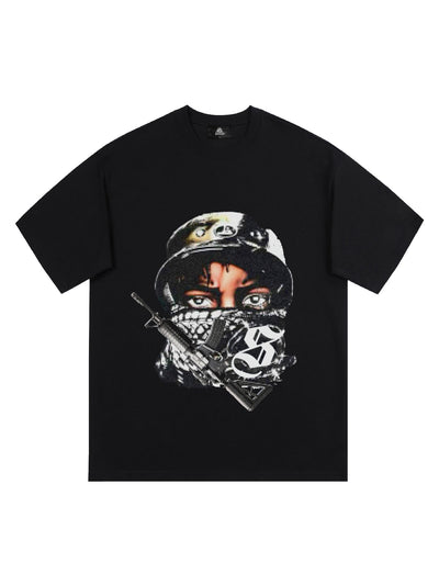 Orginal Street Fighter Print T-Shirt