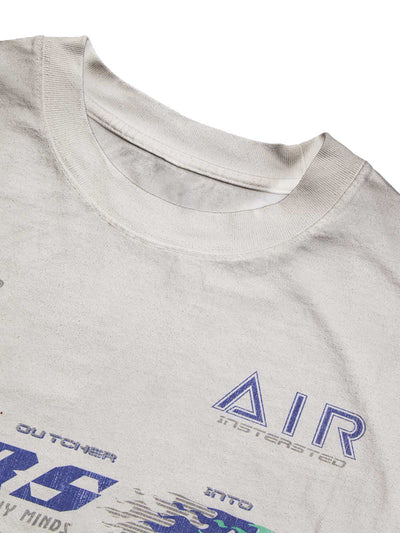 Washed Edge Long Sleeve T-shirt