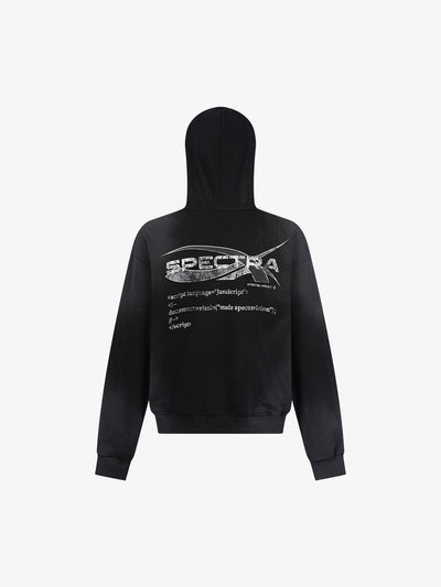 Wasteland Dirty Dyed Cardigan Hoodie