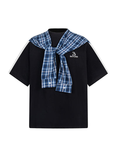 Plaid Unisex T-Shirt Set