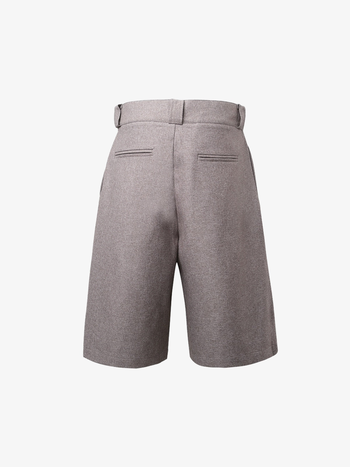 Cleanfit Pleated Wide-leg Tailored Shorts