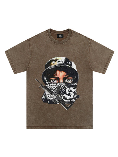 Orginal Street Fighter Print T-Shirt