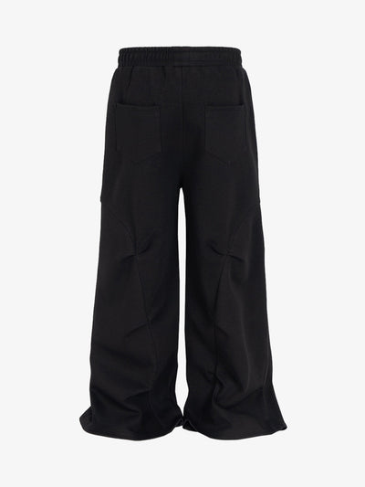 Pleated Crease Wide-leg Mopping Casual Pants