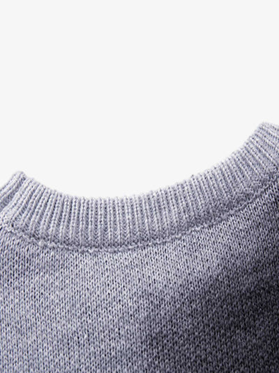 Raw Edge Damaged Dirty Dyed Niche  Sweatshirt