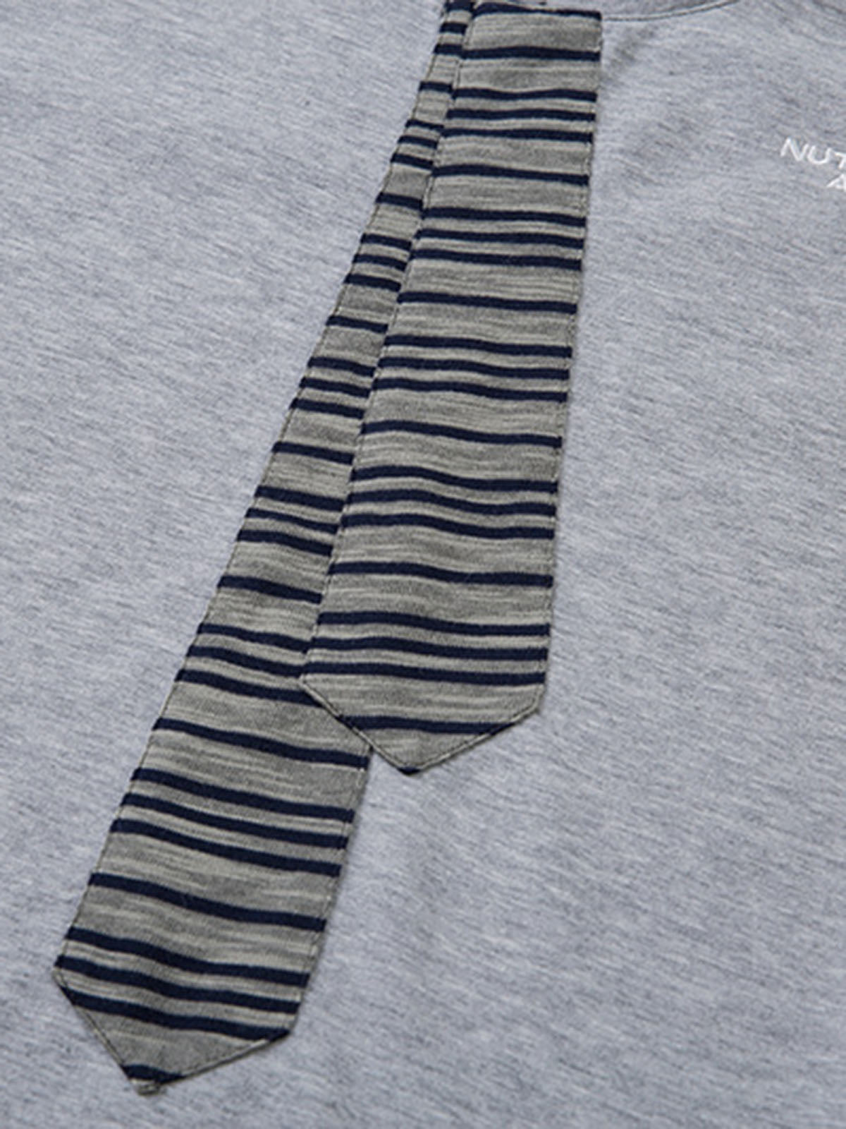 High Street Tie Embroidered Design T-shirt