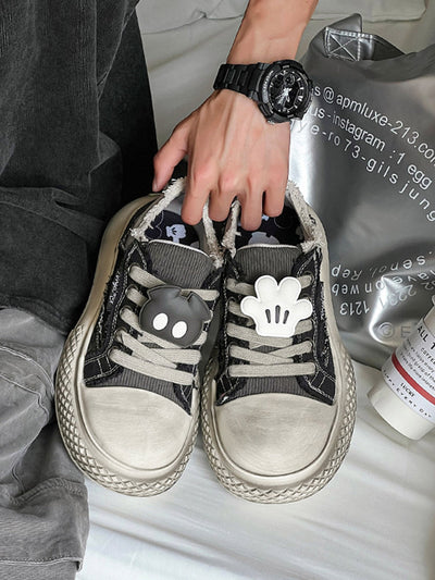 Retro Ugly Cute Street Rap Sneakers - 2113