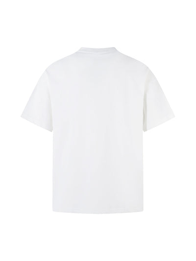 Graffiti Letter Print Oversized T-Shirt - 2417