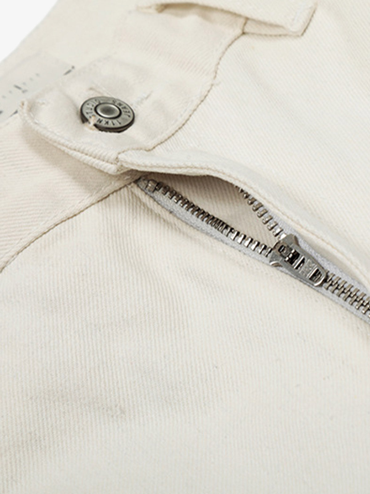 Drape Baggy Straight Loose Denim Shorts