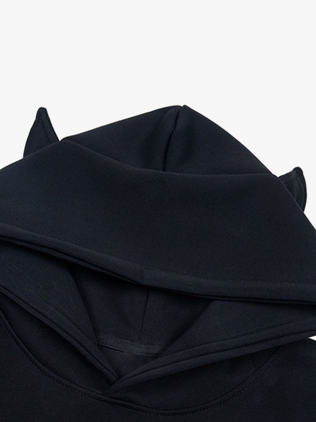 Retro Cat Collar Pocket Hoodie
