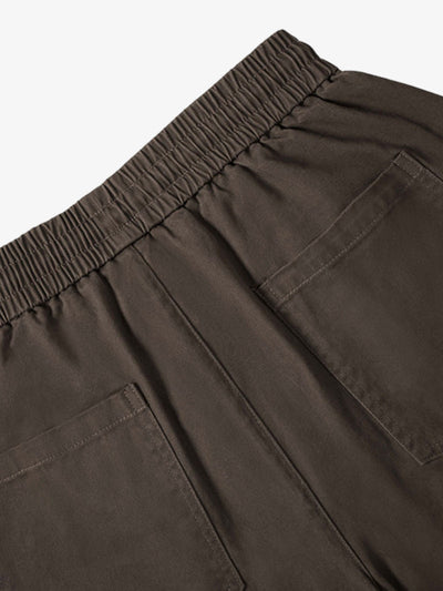 Functional Style Multi-pocket Cargo Barrel Pants