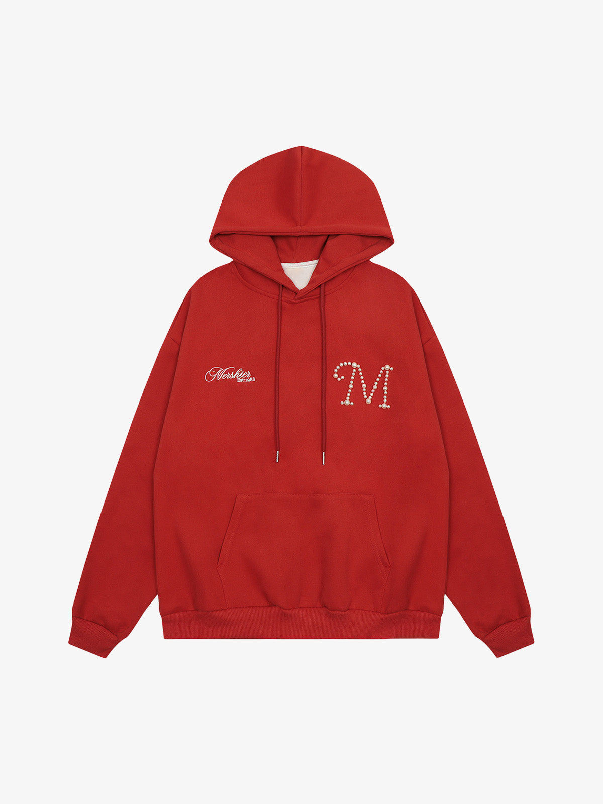Retro Handmade Beaded Design Hoodie