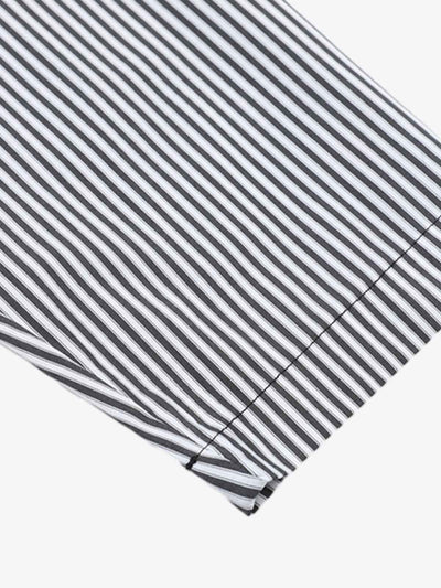 Faux Two-piece Vertical Striped POLO Shirt T-shirt