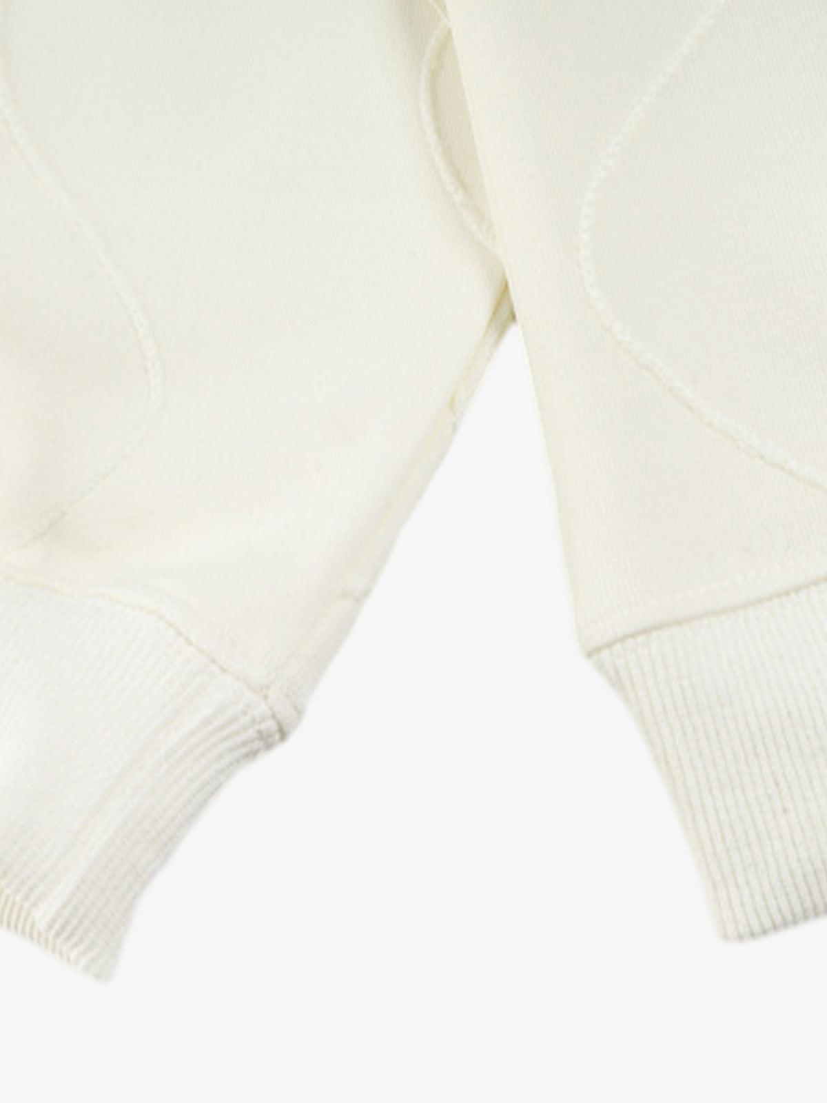 Flocking Letter Embroidery Oversize Hoodie