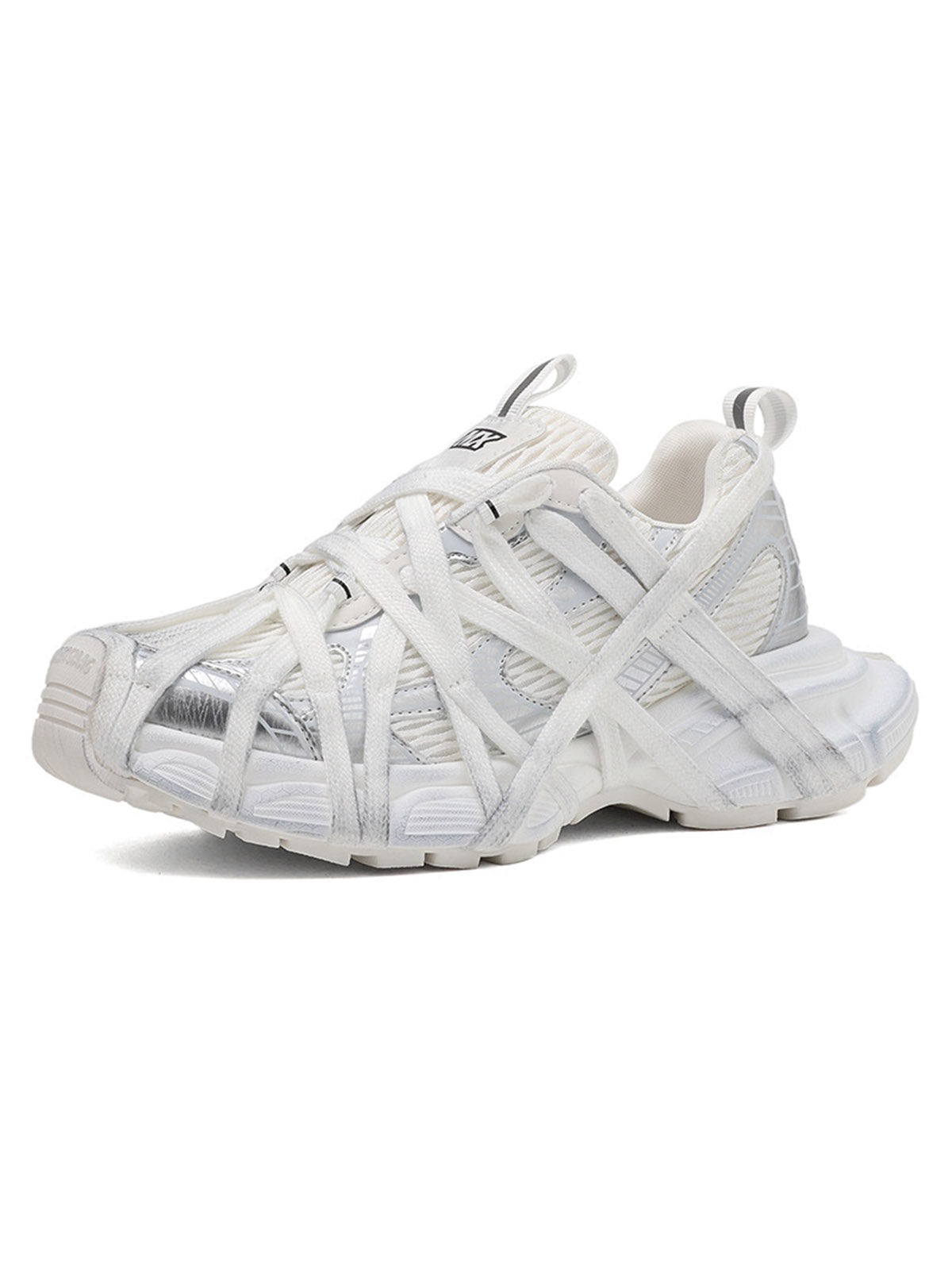 High Street Lace-up Casual Sneakers - 2342