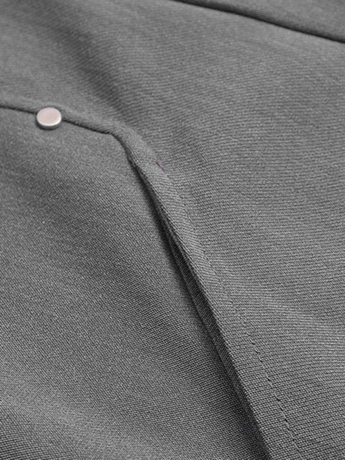 Deconstructed Patchwork Tie Short-sleeved Shirt
