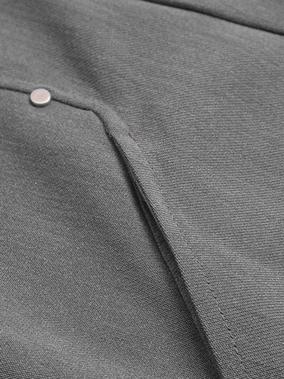 Deconstructed Patchwork Tie Short-sleeved Shirt
