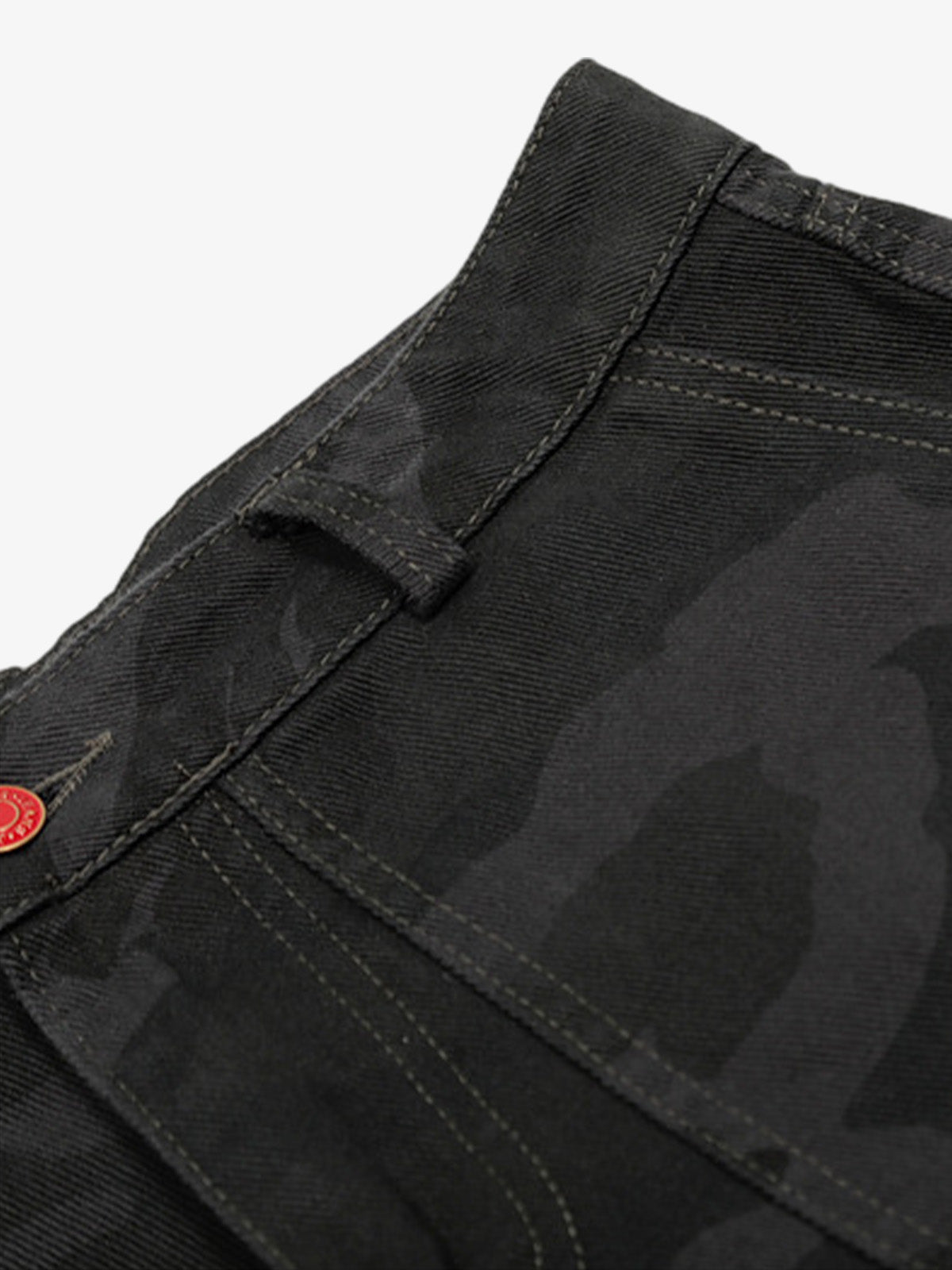 Vintage Camouflage Denim Jorts