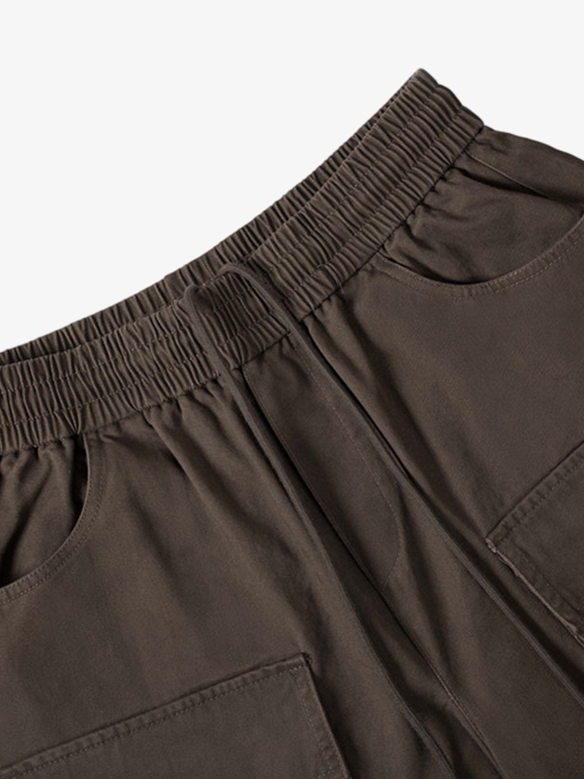 Functional Style Multi-pocket Cargo Barrel Pants