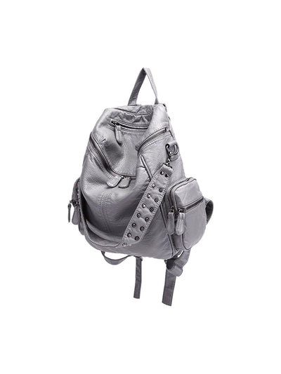 Studded Metallic Backpack