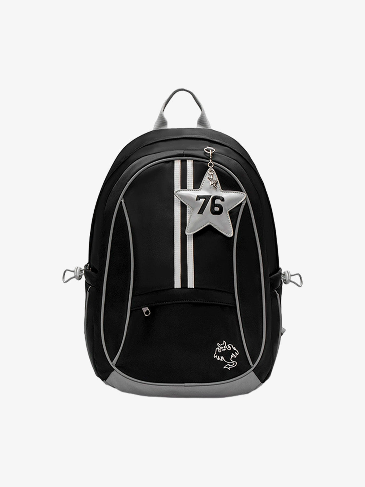 Retro Star Stripe Large Capacity Backpack