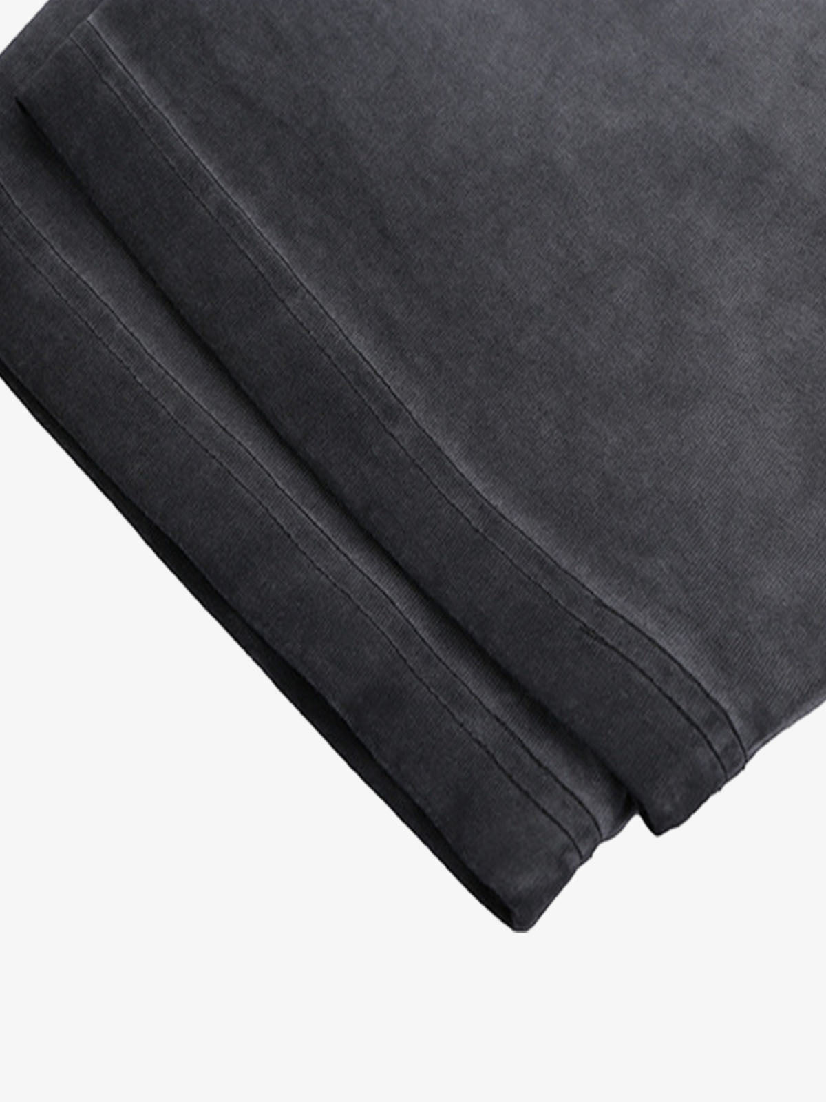Washed Spray Color Gradient Letter Print T-shirt