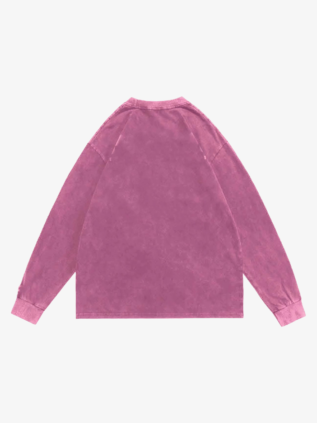 Graphic Creative Lip Print Washed Sweatshirt