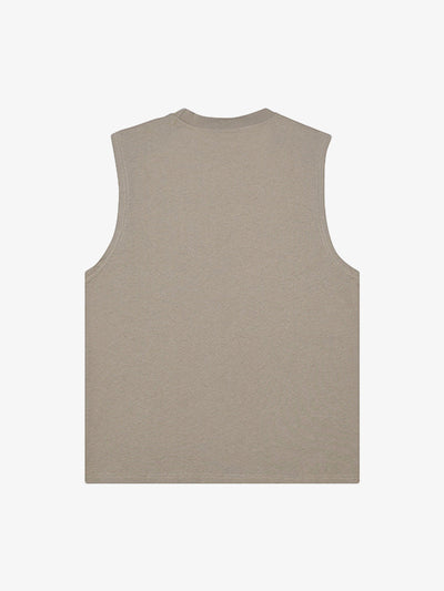 Waistcoat Embroidered Round Neck Vest