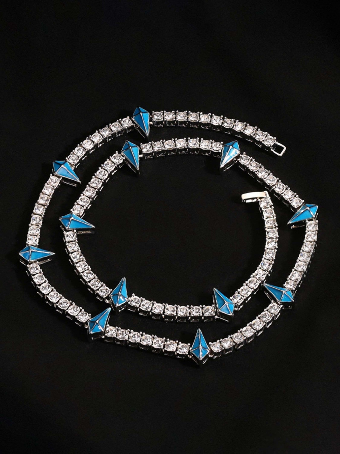 Hip Hop Collarbone Chain Necklace - 2221