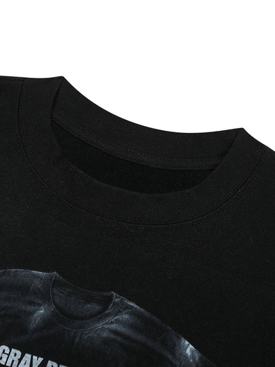Street Retro Art Pattern Printed T-Shirt