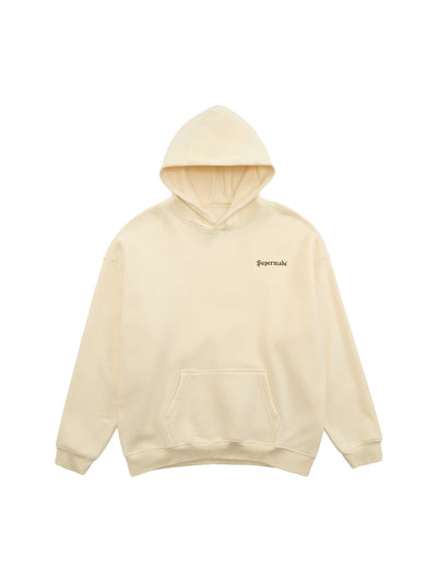 Street Hip-Hop Letters Fleece Tracksuit - 2230