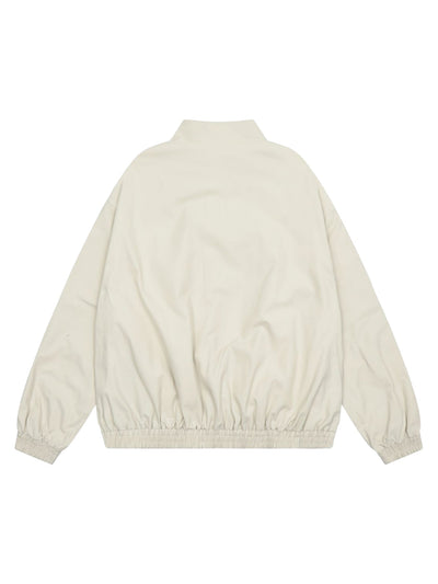 Retro Stand Collar Casual Jacket