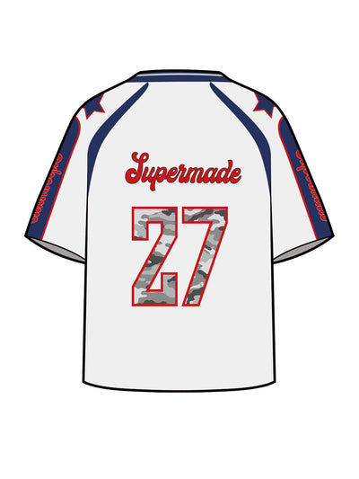 Original Camo Number 27 Sports Jersey T-Shirt
