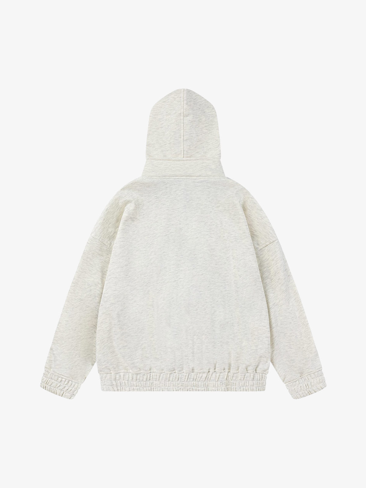 Retro Embroidered College Detachable Hoodie