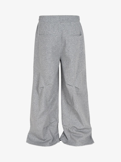 Pleated Crease Wide-leg Mopping Casual Pants