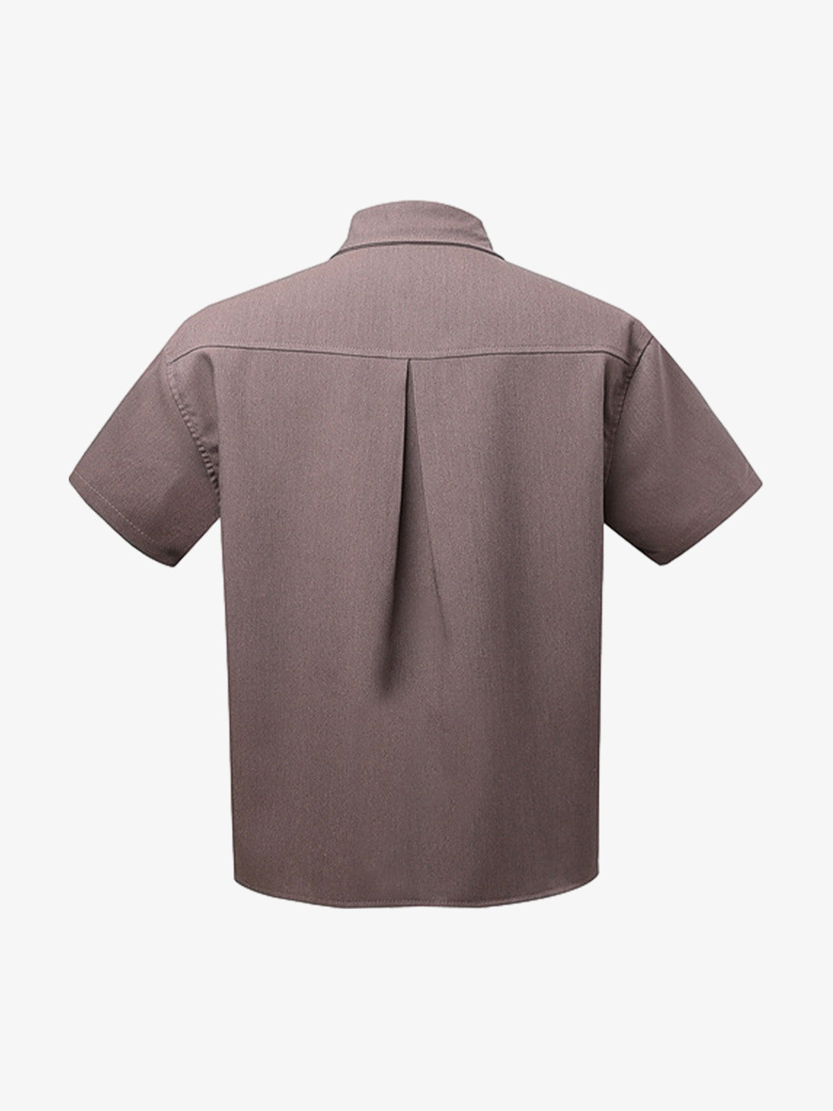 Deconstructed Patchwork Tie Short-sleeved Shirt