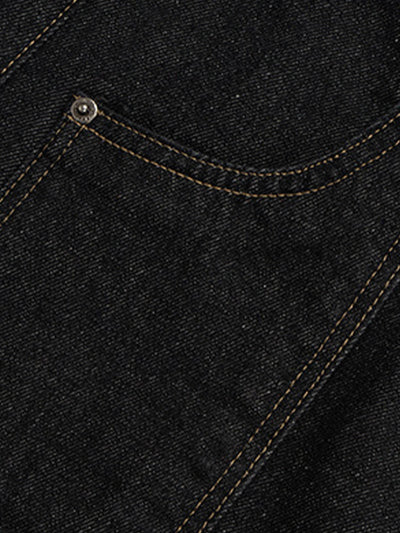 Cleanfit Buckle Belt Baggy Jeans